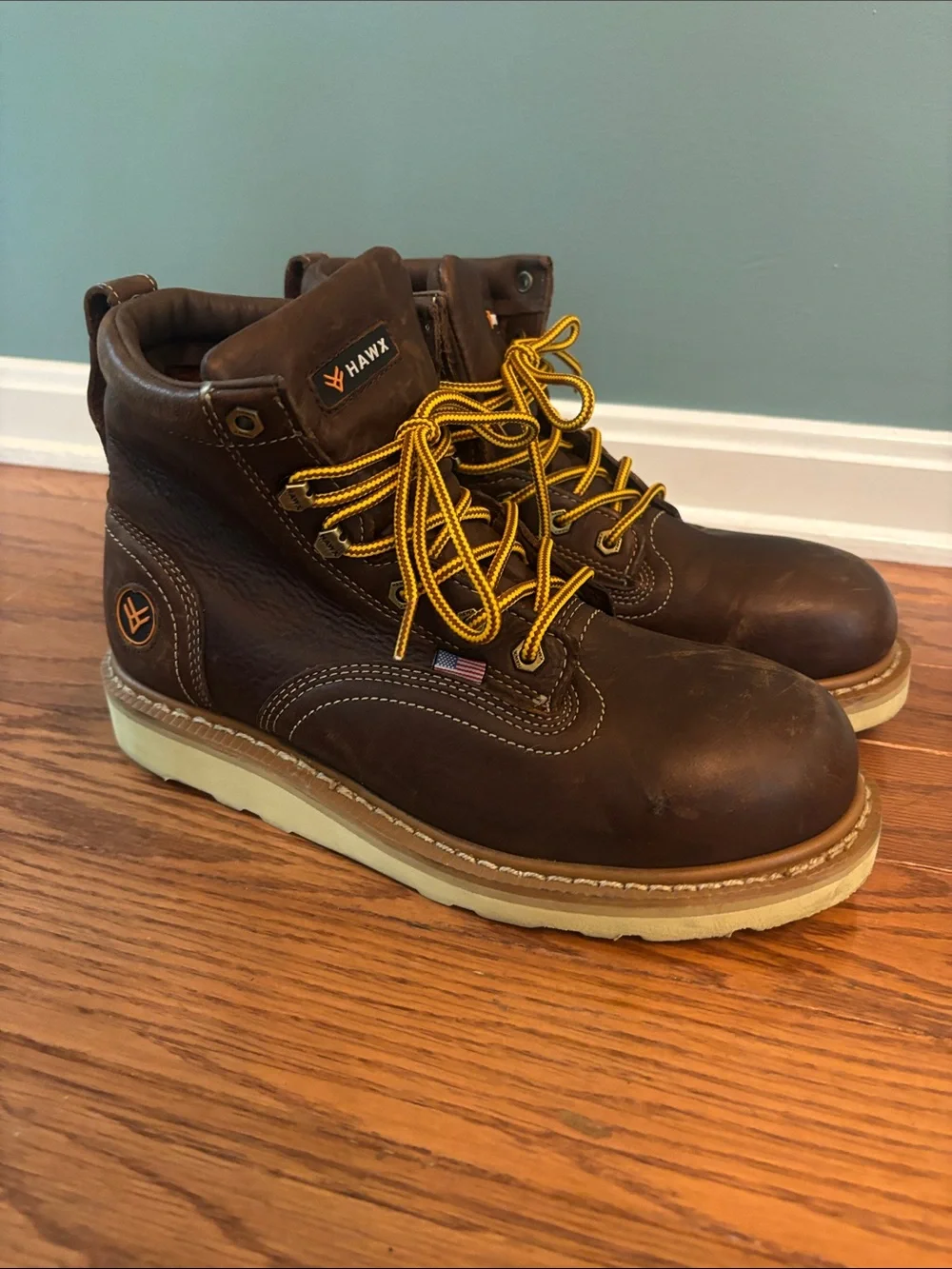 Men’s Hawk steel toe boots